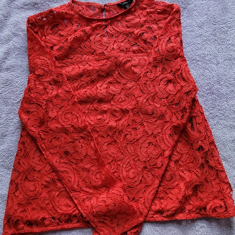 Tops, sweater and dress are in cotton; silk and printed fabric.